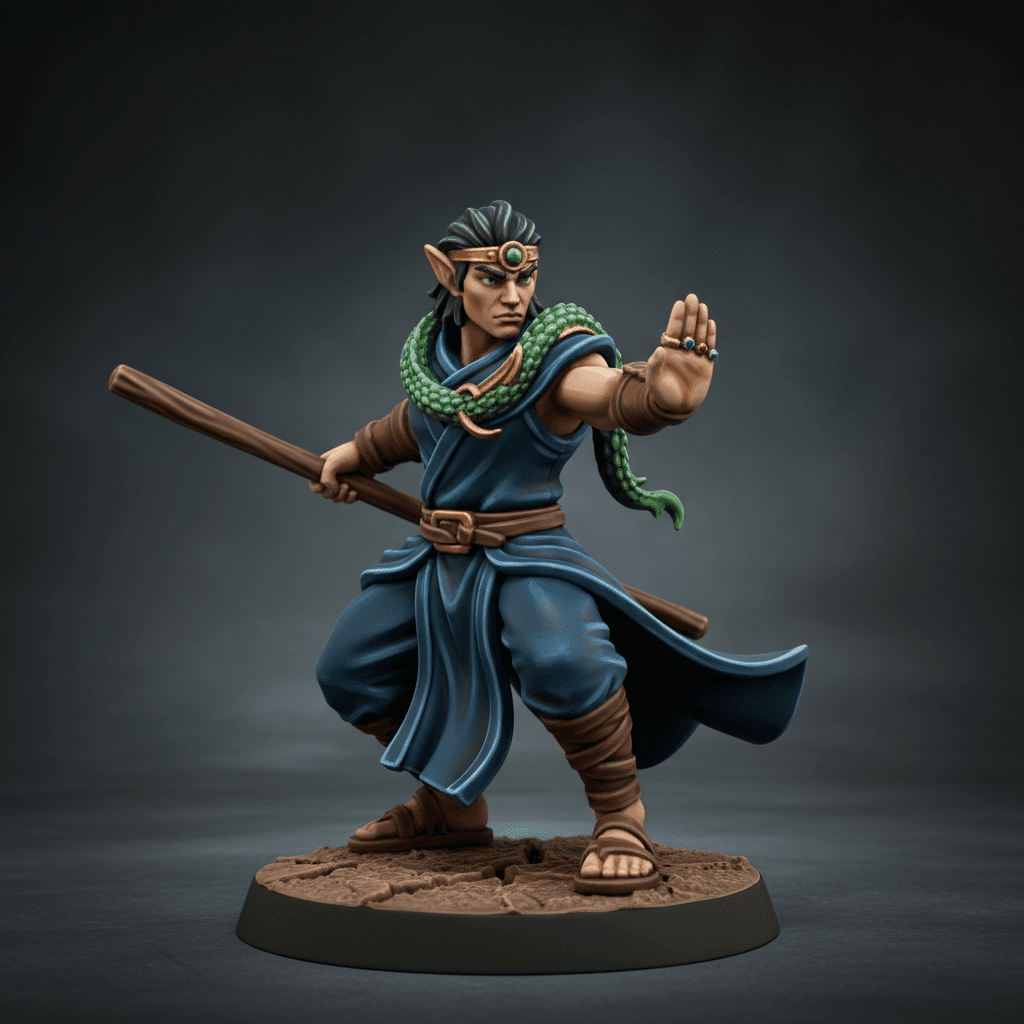 Daedan Shadehollow Wood Elf Monk