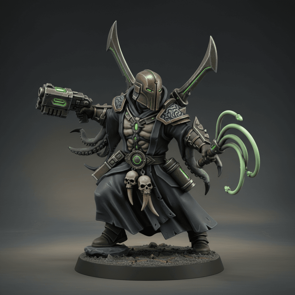 Cultist Cthulhonian Warrior priest