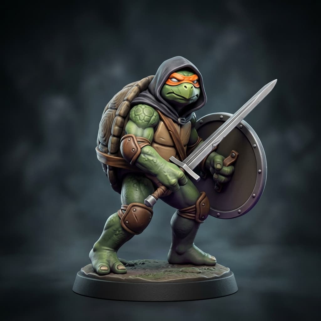 Mikey Turtle Fighter
