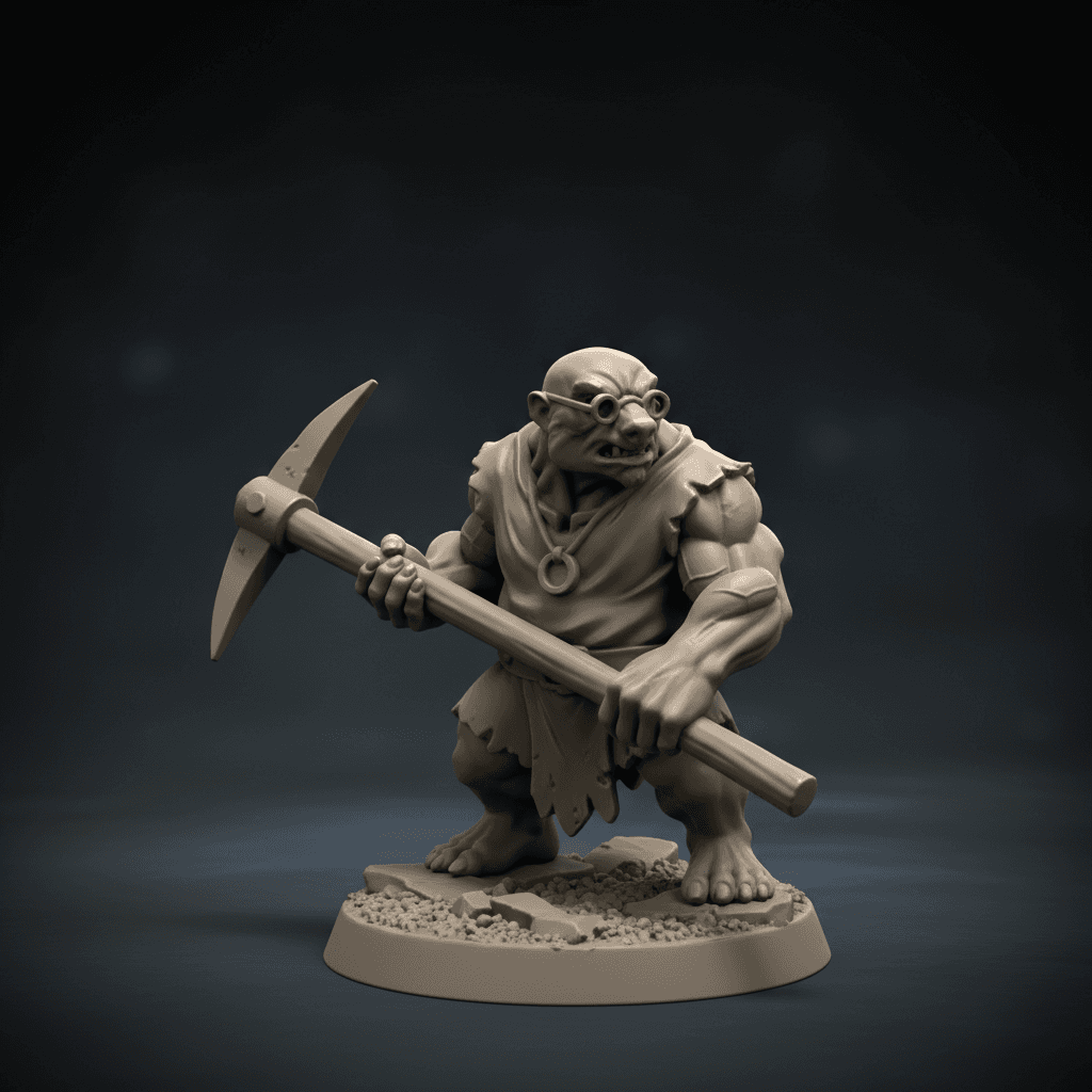 Mole Barbarian Molefolk Barbarian