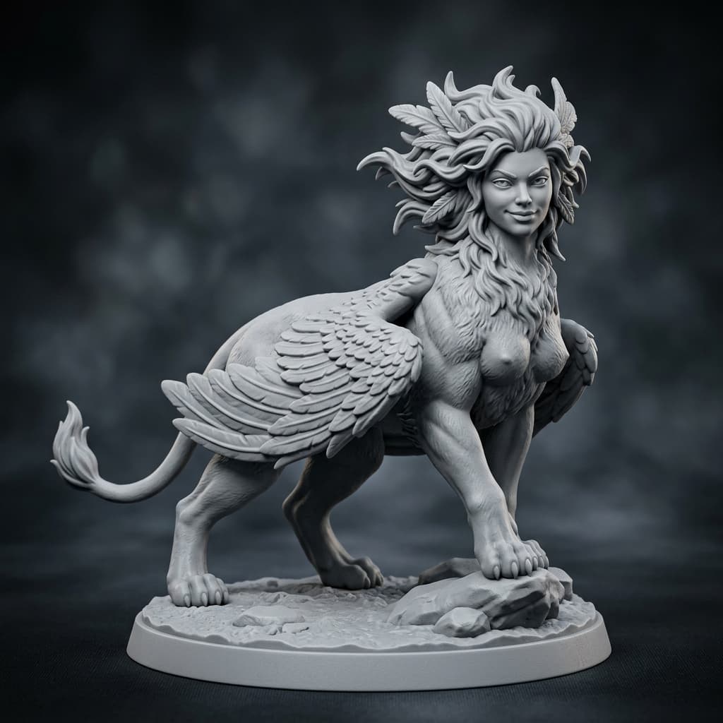 Small sphinx Mount quadruped