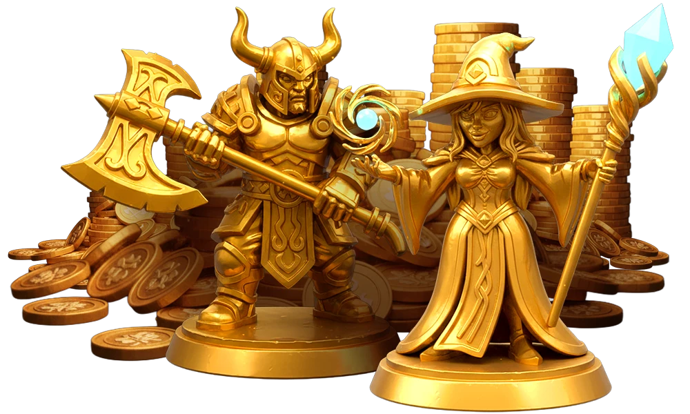 Mythic Pack coin stack